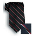 Overland Signature Stripes Polyester Tie